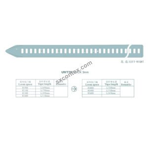 Somet UV770 3mm Loom Raper Tape