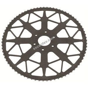 Picanol GTM Metal Teeth Carbon Fibre Drive Wheel 75T, ODφ306 IDφ46