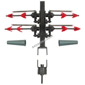 4-head Leno Selvedge Tensioner Frame for Textile Machinery BE312810