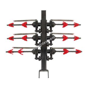 6-head Leno Selvedge Tensioner Frame for Textile Machinery