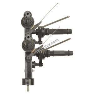 2 Heads Leno Selvedge Tensioner Frame for Textile Machinery