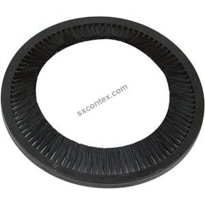 LGL Weft Feeder Triple-buttoned R Type Ring Brush Wool, Pig / Ox Hair, OD: 143mm 178mm