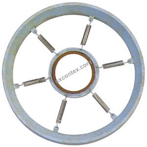 Weft Feeder Tension Ring Support for Textile Machinery ODφ144mm φ112mm