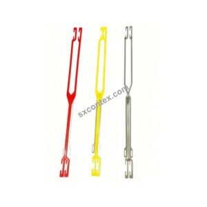 C Type Leno Heddle Plastic: 1.5mm + Iron 0.3mm, Plastic: 2.2mm + Iron 0.5mm